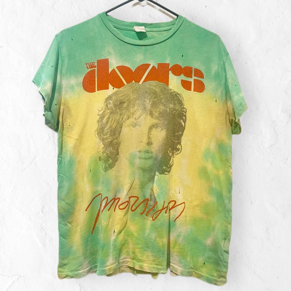 MADWORN VINTAGE THE DOORS JIM MORRISON SHIRT - SIZE SMALL TIE DYE